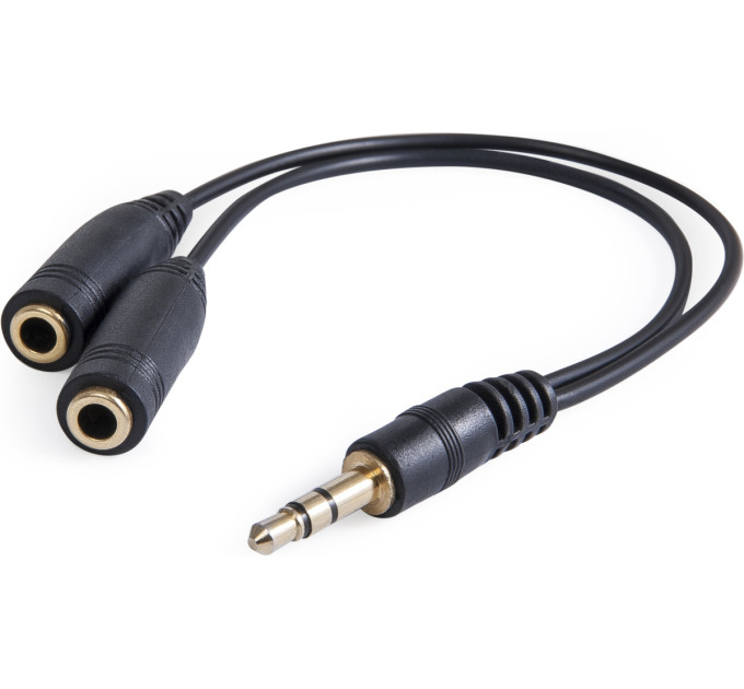Defender Кабель мультимедійний Jack 3.5mm папа/2xJack 3.5mm мама Defender (63001)