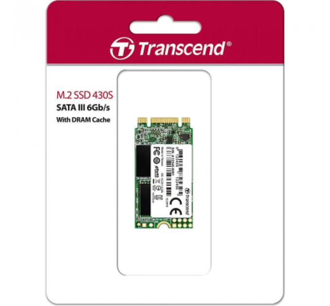 Накопичувач SSD M.2 2242 1TB Transcend (TS1TMTS430S)