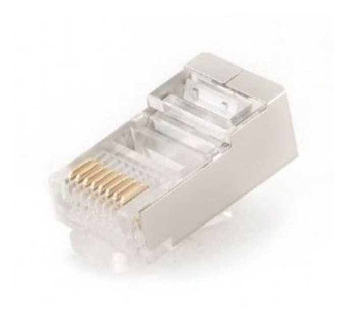 Cablexpert Конектор Cablexpert PLUG6SP/50, 8P8C, позолочені конткати, упаковка 50од.