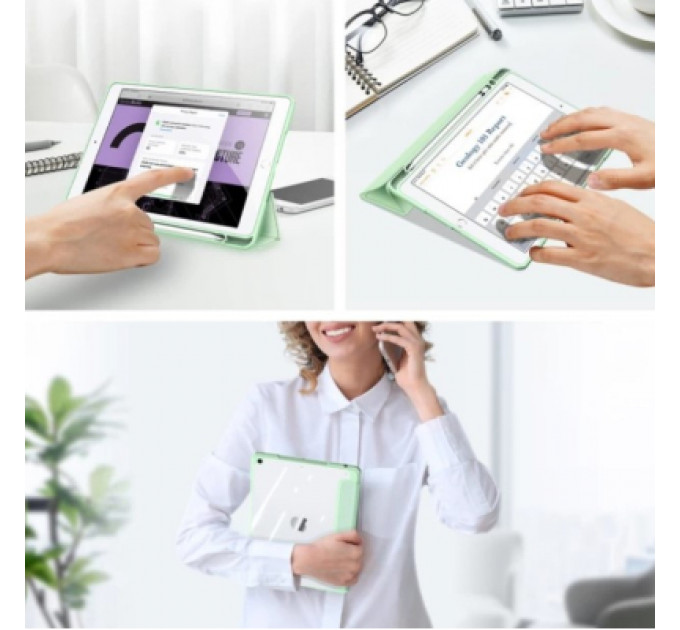 Чохол до планшета BeCover Soft Edge Lenovo Tab M10 Plus TB-125F (3rd Gen)/K10 Pro TB-226 10.61" Green (708333)