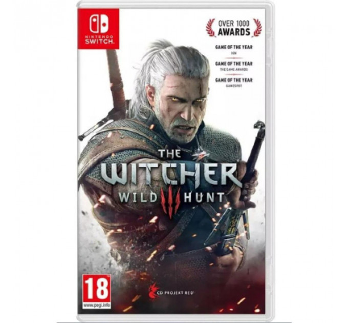 Гра Nintendo The Witcher 3: Wild Hunt, картридж (5902367641825)