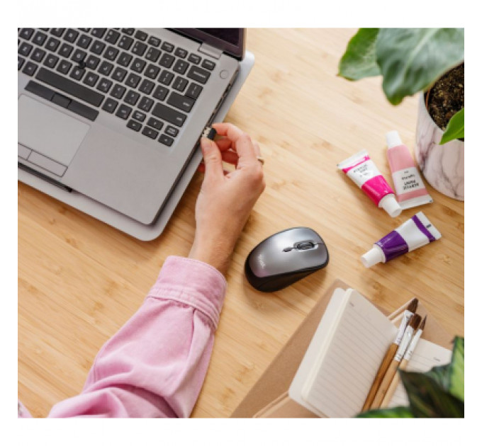 Мишка Trust Yvi+ Silent Eco Wireless Black (24549)