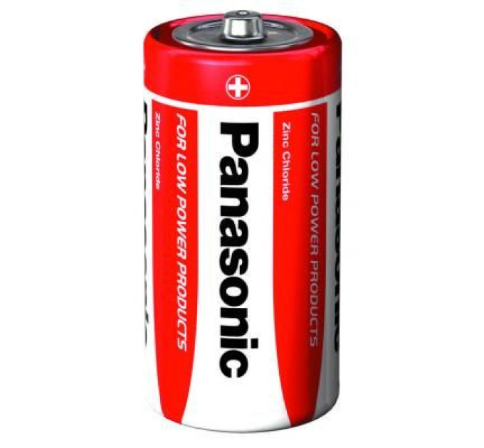 Panasonic Батарейка Panasonic C R14 RED ZINK * 2 (R14REL/2BPR)