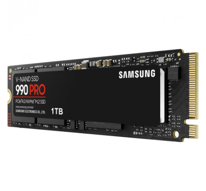 Накопичувач SSD M.2 2280 1TB 990 PRO Samsung (MZ-V9P1T0BW)