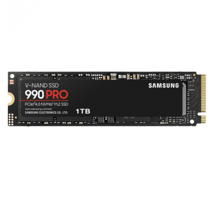 Накопичувач SSD M.2 2280 1TB 990 PRO Samsung (MZ-V9P1T0BW)