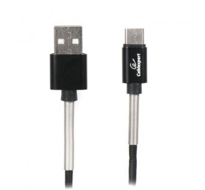 Cablexpert Кабель Cablexpert CCPB-C-USB-06BK, преміум якість USB 2.0 A-тато/C-тато,1 м.