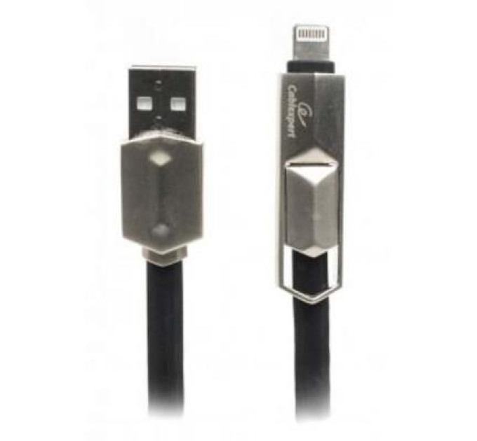 Cablexpert Дата кабель USB 2.0 AM to Micro 5P 1.0m Cablexpert (CCPB-ML-USB-05BK)