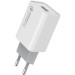 ColorWay Зарядний пристрій ColorWay 1USB Quick Charge 3.0 (18W) (CW-CHS013Q-WT)