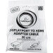 Cablexpert Адаптер-перехідник DisplayPort на HDMI Cablexpert A-DPM-HDMIF-002-W
