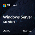 Microsoft ПЗ для сервера Microsoft Windows Server 2025 Standard 16 Core англ, ОЕМ на DVD носії (EP2-25187)