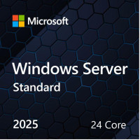 ПЗ для сервера Microsoft Windows Server 2025 Standard 24 Core англ, ОЕМ на DVD носії (EP2-25205)