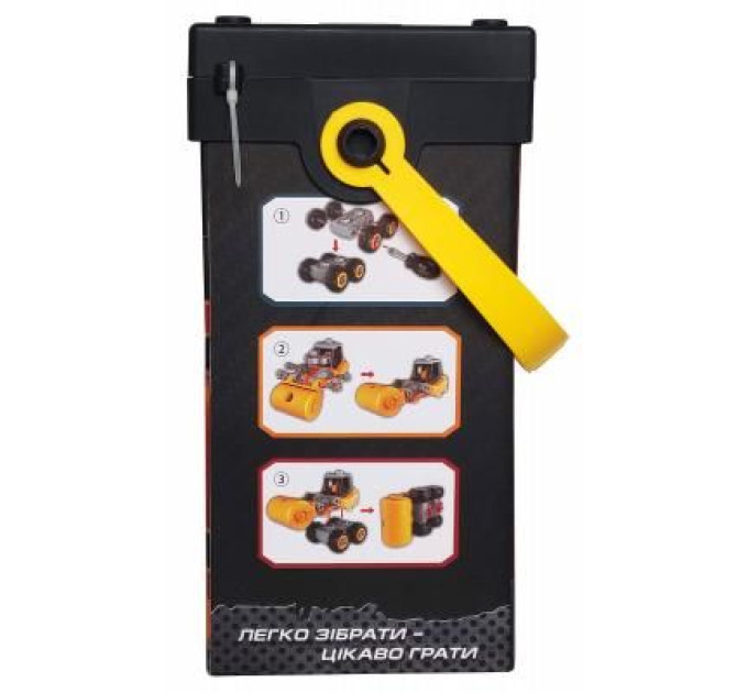 Microlab Toys Конструктор Microlab Toys Будівельна техніка - дорожній каток (MT8909)