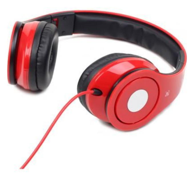 Gmb audio Стерео гарнітура MHS-DTW-R, серія gmb audio, "Детройт", глянцевий червоний колір
