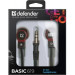 Defender Навушники Defender Basic 619 Black-Red (63619)