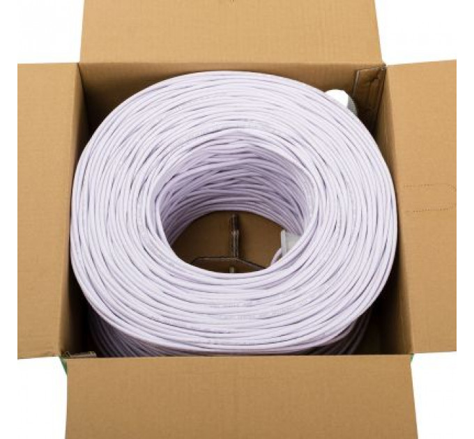 Кабель мережевий Atcom FTP 305м cat.5e Standart CCA (3801)