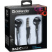 Defender Навушники Defender Basic 609 Black-White (63609)
