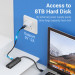 Vention Концентратор Vention USB 3.1 Type-C to 3xUSB 2.0+MicroUSB+RJ45 100M Ethernet black (TGOBB)