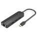 Vention Концентратор Vention USB 3.1 Type-C to 3xUSB 2.0+MicroUSB+RJ45 100M Ethernet black (TGOBB)