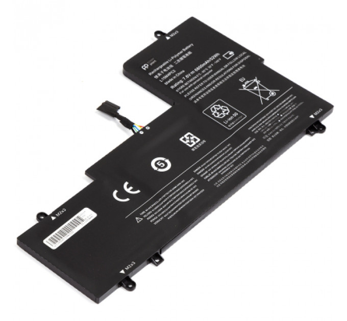 Акумулятор до ноутбука LENOVO YOGA 710-14ISK (L15M4PC2) 7.6V 6800mAh PowerPlant (NB481668)