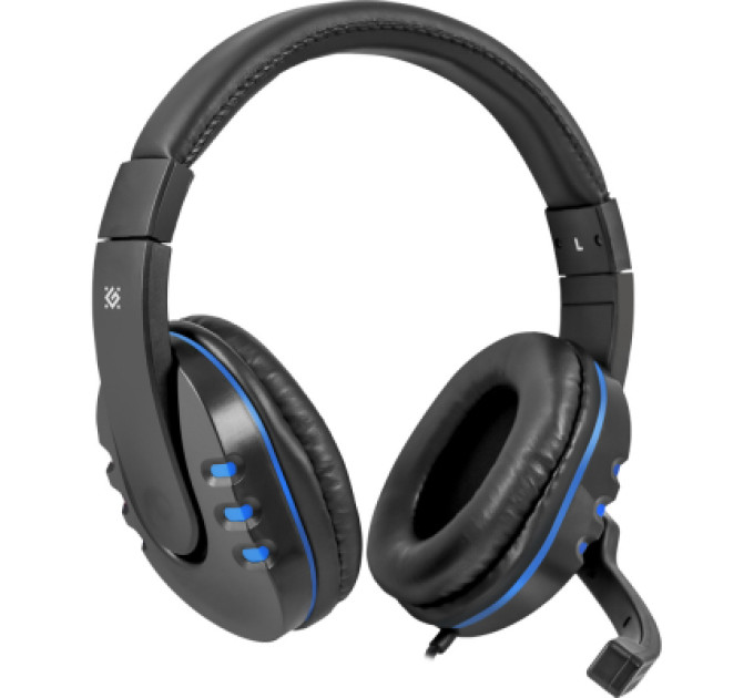 Defender Навушники Defender Warhead G-160 Black-Blue (64118)