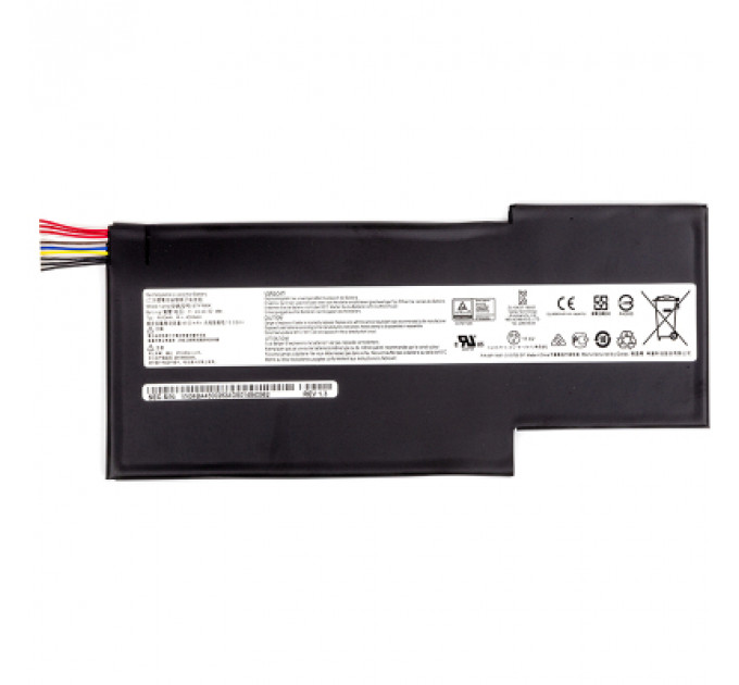 Акумулятор до ноутбука MSI GS63VR (BTY-M6K) 11.4V 4500mAh (NB470143)