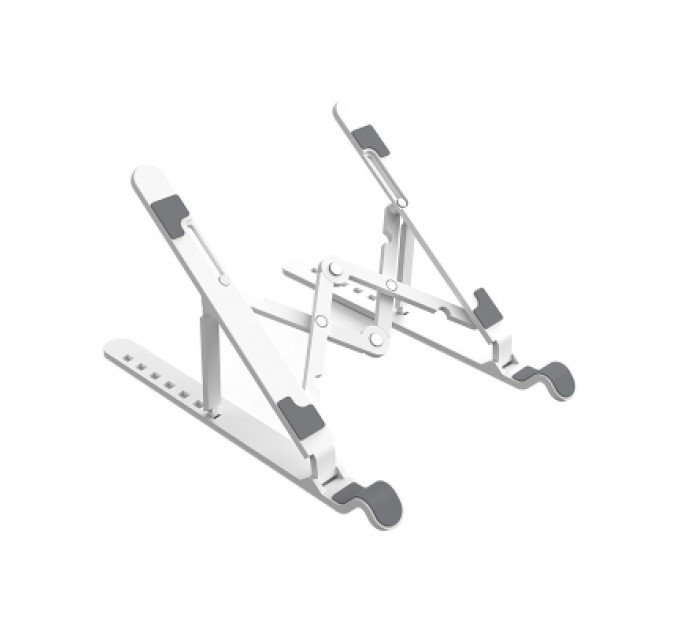 Підставка до ноутбука Orico 11-17", 7 position (15°-45°) plastic white (HS081829)