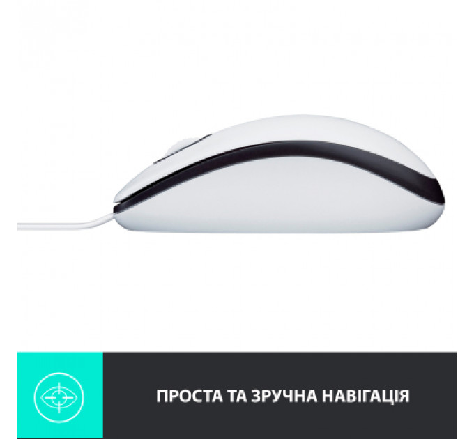Мишка Logitech M100 USB White (910-006764)