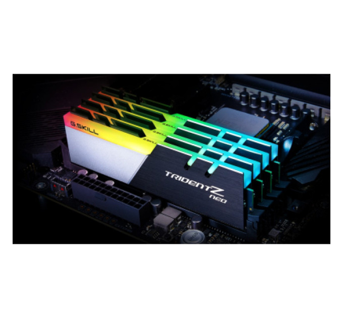G.Skill Модуль пам'яті для комп'ютера DDR4 16GB (2x8GB) 3600 MHz TridentZ NEO for AMD Ryzen G.Skill (F4-3600C18D-16GTZN)