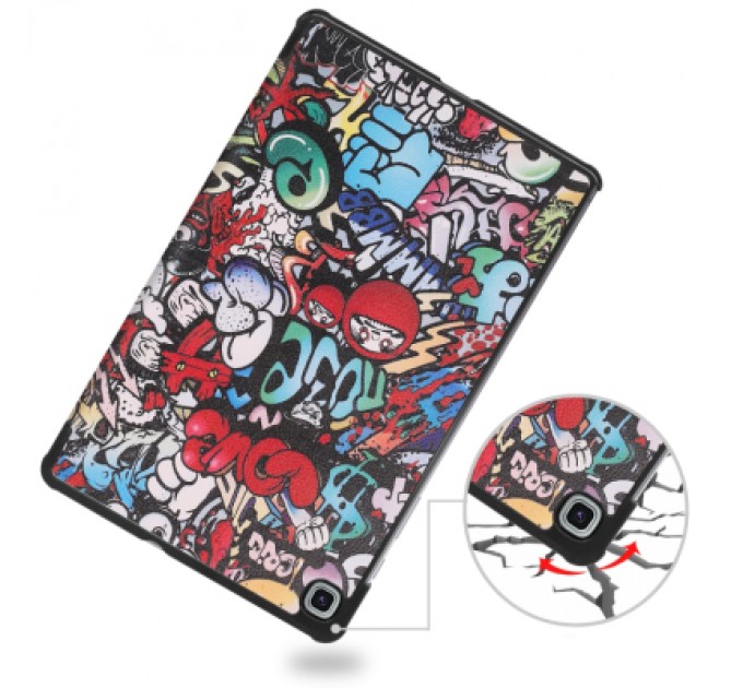 Чохол до планшета BeCover Flexible TPU Mate Samsung Tab S6 Lite (2024) 10.4" P620/P625/P627 Graffiti (712519)