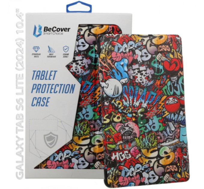 Чохол до планшета BeCover Flexible TPU Mate Samsung Tab S6 Lite (2024) 10.4" P620/P625/P627 Graffiti (712519)
