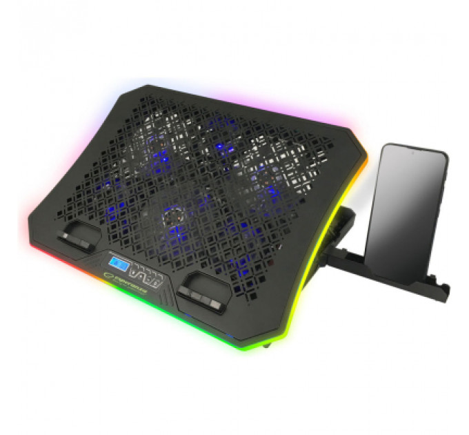 Підставка до ноутбука Esperanza EGC109 with RGB Galerne + mobile stand (EGC109)