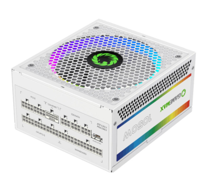 Gamemax Блок живлення Gamemax 1050W (RGB1050 PRO WH (ATX3.0/3.1 PCI)