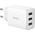 Baseus Зарядний пристрій Baseus White (CCXJ020102)