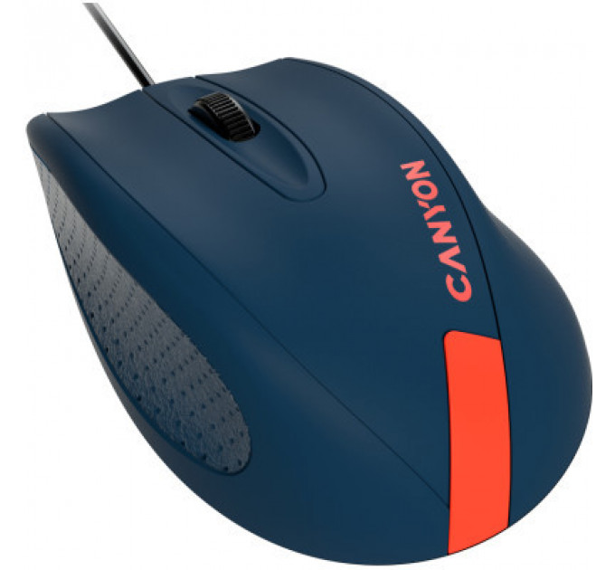 Мишка Canyon M-11 USB Blue/Red (CNE-CMS11BR)