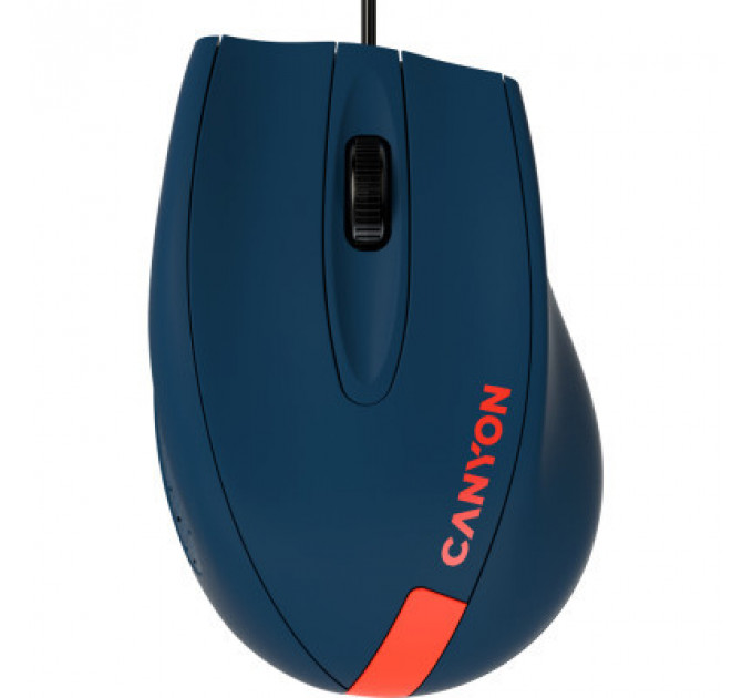 Мишка Canyon M-11 USB Blue/Red (CNE-CMS11BR)