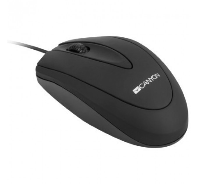 Мишка Canyon CM-1 USB Black (CNE-CMS1)