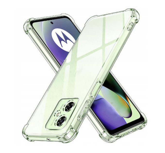 BeCover Чохол до мобільного телефона BeCover Anti-Shock Motorola Moto G54 / G54 Power Clear (710610)