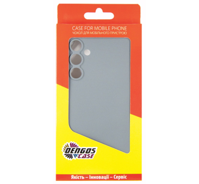 Dengos Чохол до мобільного телефона Dengos Carbon Samsung Galaxy M35 5G Grey (DG-TPU-CRBN-200)