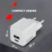 Canyon Зарядний пристрій Canyon CU20AC GaN 20W 1xPD 1xQC EU White (CNS-CUW20AC)