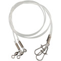 Savage Gear Повідець Savage Gear Regenerator Trace 50cm 1.0mm 25kg Swivel Needle Snap (3 шт/уп.) (1854.11.09)