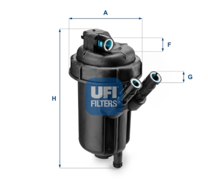 UFI Фільтр паливний UFI 55.116.00
