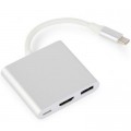 Cablexpert Перехідник USB Type-C to HDMI Cablexpert (A-CM-HDMIF-02-SV)