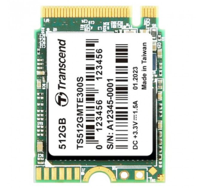 Накопичувач SSD M.2 2230 512GB Transcend (TS512GMTE300S)