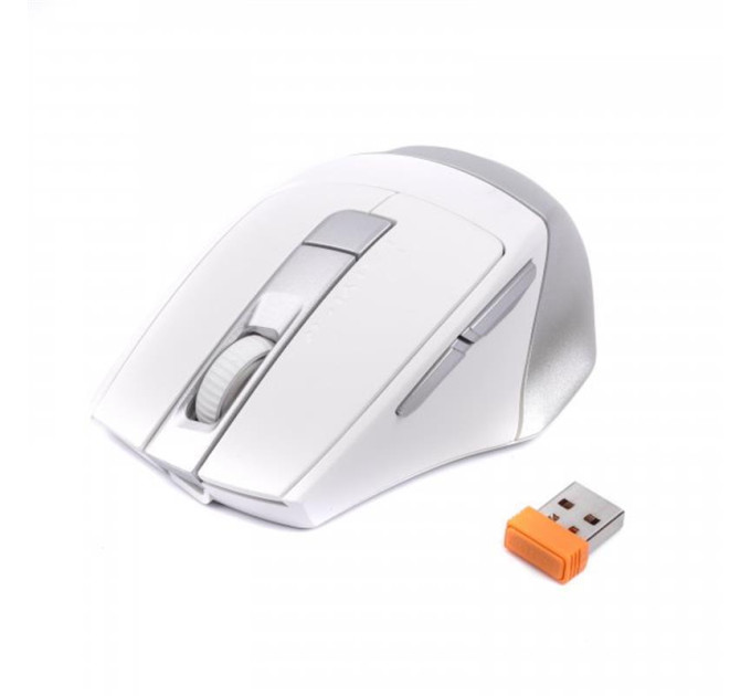A4Tech Миша бездротова A4Tech Fstyler FB35C (Icy White),  USB, колір крижано-білий