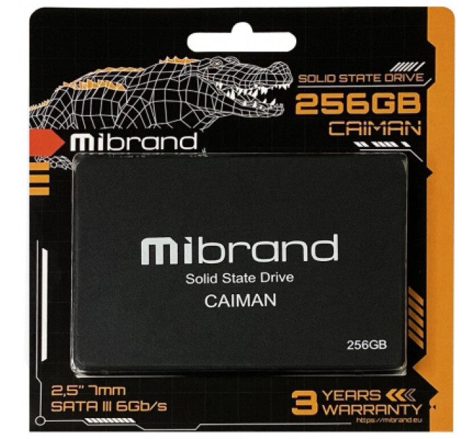 Накопичувач SSD 2.5" 256GB Mibrand (MI2.5SSD/CA256GBST)