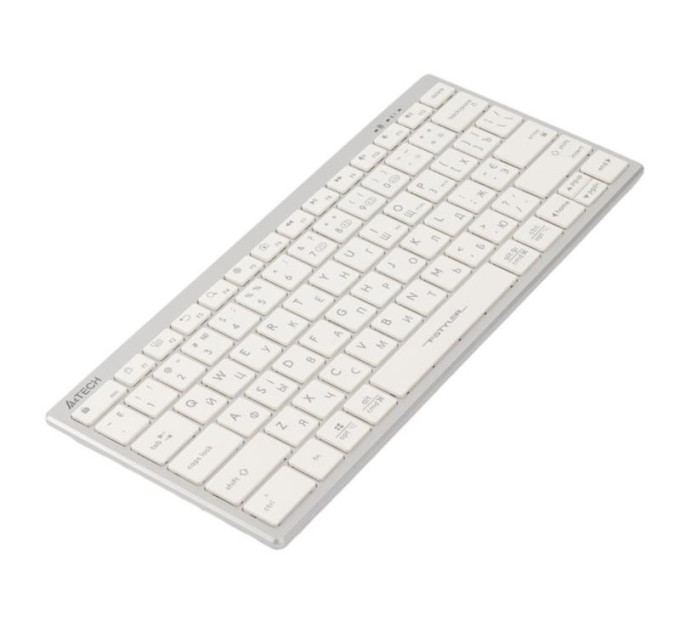 A4Tech Клавіатура A4-Tech Fstyler FBX51C бездротовa, біла
