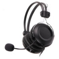 A4Tech Навушники A4-Tech HU-35  USB з мікрофоном,чорні
