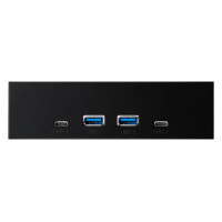 USB-хаб Frime USB 3.1 2 x type A & 2 x type C VL820 Black (ECF-FP2xTA&2xTC.54)