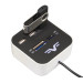 Frime Концентратор USB 2.0 Frime 3хUSB2.0, SD, MS, TF Black/White (FHC-AllinOne3p2W)