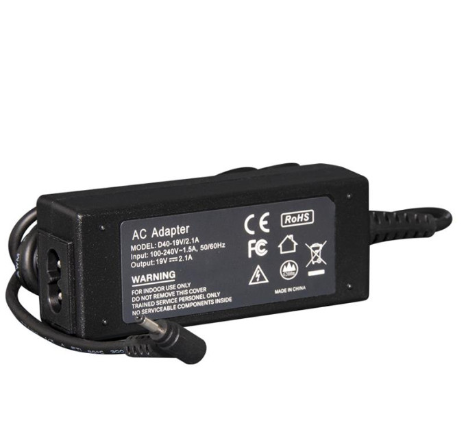 Frime Блок питания Frime для ноутбука Asus 19V 2.1A 40W 2.5x0.7мм + каб.пит. (F19V2.1A40W_ASUS2507)